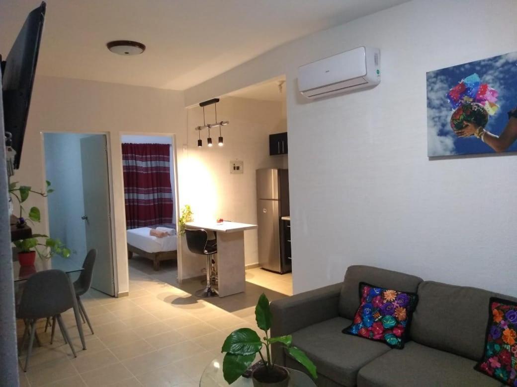 Bonito Y Comodo Apartamento A Tu Alcance 칸쿤 외부 사진